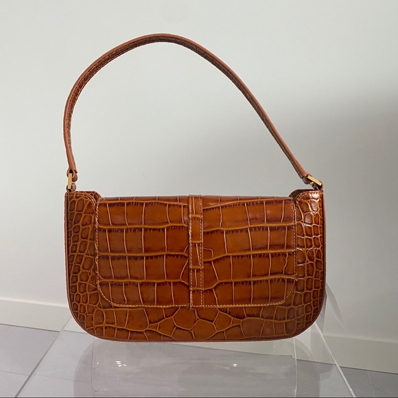 By Far Miranda Tan Croco Embossed Leather - Picture 3 of 7